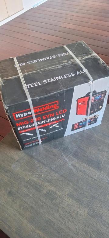 Lasapparaat hyper welding mig-250 sym lcd beschikbaar voor biedingen