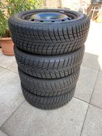 Winterbanden op stalen velg (4x) maat 185 / 60 R15 84T, Ophalen, Gebruikt, 15 inch, Banden en Velgen