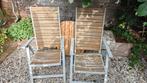 2 tuinstoelen Ikea inklapbaar (evt met kussens), Ophalen, Gebruikt, Hout, Inklapbaar