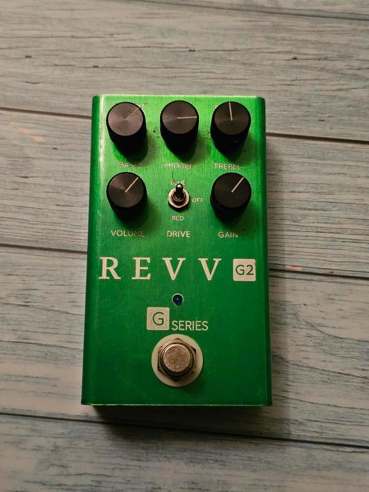 Revv G2 Distortion Pedaal, Muziek en Instrumenten, Effecten, Zo goed als nieuw, Distortion, Overdrive of Fuzz, Ophalen of Verzenden