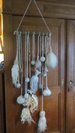 DECORATOEF set viltwol, sfeer versiering, kwast, toef, bol, Huis en Inrichting, Woonaccessoires | Wanddecoraties, Verzenden, Nieuw