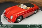 Porsche 356A Speedster | Gerestaureerd | 1958, Auto's, Achterwielaandrijving, Cabriolet, 60 pk, Leder