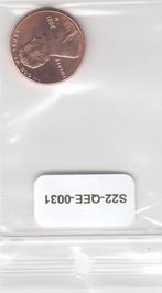 S22-QEE-0031-M48 United States 1 Cent UNC 2021 KM468 D, Postzegels en Munten, Munten | Amerika, Verzenden, Noord-Amerika