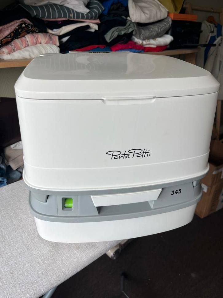 Porta potti 345 Thetford draagbaar toilet - als nieuw!, Caravans en Kamperen, Kampeeraccessoires, Zo goed als nieuw, Ophalen of Verzenden