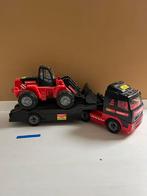 Speelgoed truck met graafmachine / shovel, Ophalen, Zo goed als nieuw