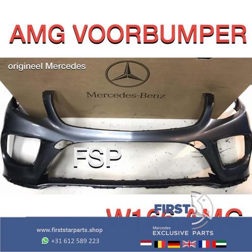 W166 GLE43 AMG VOORBUMPER A1668851538 ZWART WIT GRIJS ROOD B, Auto-onderdelen, Carrosserie en Plaatwerk, Bumper, Mercedes-Benz