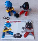 lego 3559-1 lego sport hockey rode en blauwe speler 2003, Ophalen of Verzenden, Gebruikt, Complete set, Lego