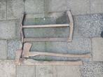 Hakbijl en trekzaag, Antiek en Kunst, Antiek | Gereedschap en Instrumenten, Ophalen