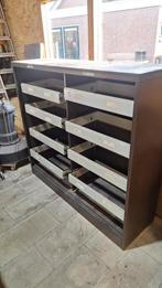 Metalen lade kast, Huis en Inrichting, Kasten | Roldeurkasten en Archiefkasten, Ophalen, Gebruikt, 100 tot 150 cm, 100 tot 150 cm