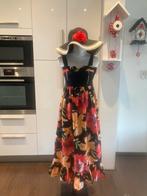 Zomerjurk gebloemd met rouge 36, Kleding | Dames, Jurken, Overige kleuren, Ophalen of Verzenden, Zo goed als nieuw, Maat 36 (S)