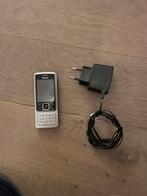 Nokia 6300 GSM /mobiel zilver zwart incl. oa originele lader, Telecommunicatie, Mobiele telefoons | Nokia, Gebruikt, Zwart, Fysiek toetsenbord