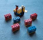 Lego (trein) goederen wagon / overslag perron heftruck., Ophalen of Verzenden, Gebruikt, Complete set, Lego
