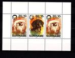 TSS Kavel 260024 Suriname republiek honden fauna PF minr blo, Postzegels en Munten, Postzegels | Suriname, Ophalen, Postfris