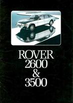 Brochure Rover SD1 2600 en 3500, Ophalen of Verzenden, Gelezen, Overige merken
