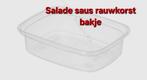 Salade Saus Specerijen Bakjes (Nieuw)
Geseald, Huis en Inrichting, Ophalen of Verzenden, Nieuw, Bak of Kom