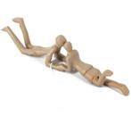 Beeldje koppel - kus - liefde - stelletje - geluk, Verzamelen, Beelden en Beeldjes, Ophalen of Verzenden, Nieuw, Mens