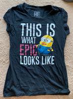 Dispicable Me! - Minions - Dames T-Shirt, Zwart, Maat 42/44 (L), Ophalen of Verzenden, Zo goed als nieuw