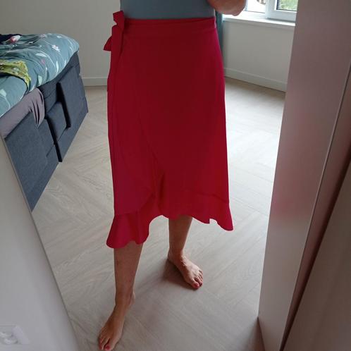 Vila overslag midi rok fuchsia roze maat 40 nieuw!, Kleding | Dames, Rokken, Nieuw, Maat 38/40 (M), Roze, Onder de knie, Ophalen of Verzenden