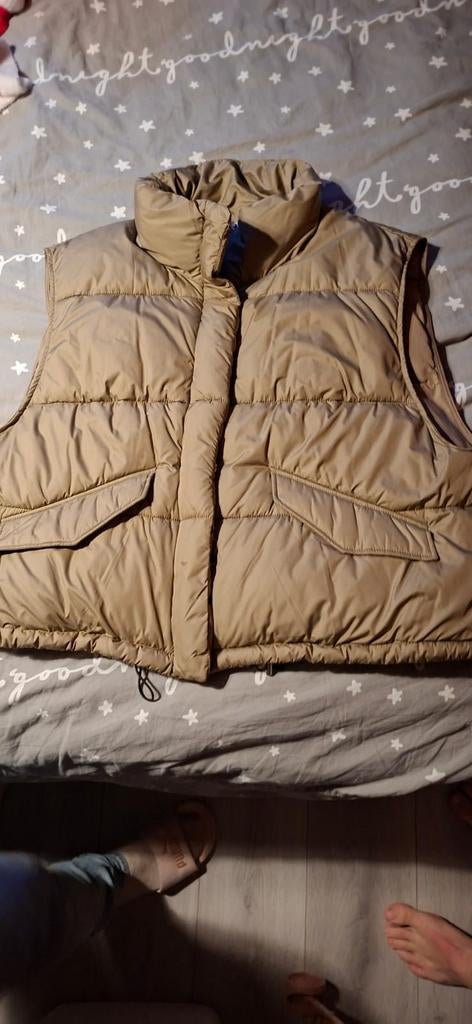 Nieuw bodywarmer, Kleding | Dames, Bodywarmers, H&M, Beige, Maat 46/48 (XL) of groter, Nieuw