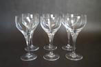 6x kristal sherry glas Rosenthal Lotus Wiinblad Latham., Glas of Glazen, Gebruikt, Ophalen of Verzenden, Glas