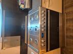 Gasfornuis 6 pitten met oven, Ophalen, Gebruikt, Oven, Hete lucht