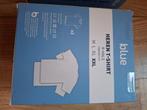 T shirt ronde hals blue wit en xxl heren  2 stuks in doos, Ophalen of Verzenden, Nieuw, Overige maten, Wit