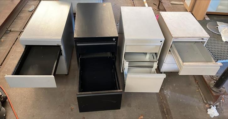 T.E.A.B. Partij rol ladekasten/ lage kasten 12 stuks, Huis en Inrichting, Kasten | Kledingkasten, Nieuw, Minder dan 100 cm, 50 tot 100 cm