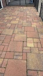 Ongeveer 25 M2 Sierbestrating - Klinkers gratis, Ophalen, Gebruikt, Klinkers, 5 tot 10 m²