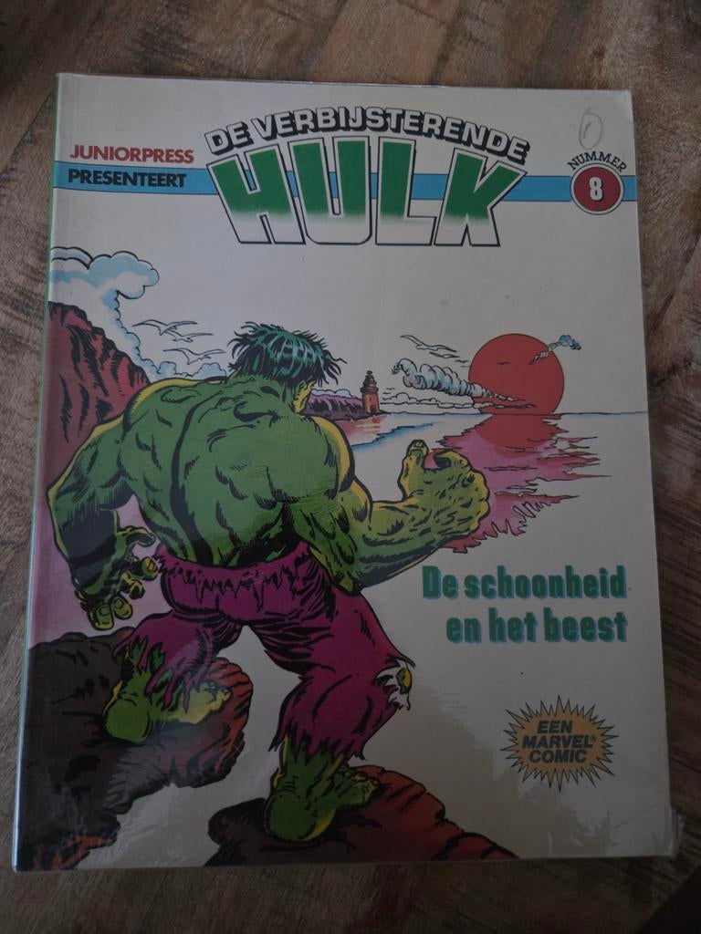 De Verbijsterende Hulk De Schoonheid en het Beest nr 8 1e, Eén stripboek, Ophalen of Verzenden, Zo goed als nieuw