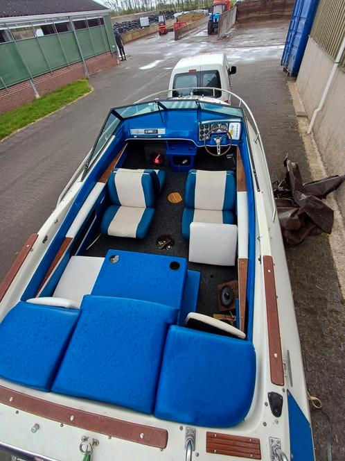 Zeer strakke speedboot, reinell v170, 120pk 4 cilinder, Watersport en Boten, Speedboten, Zo goed als nieuw, 3 tot 6 meter, Benzine
