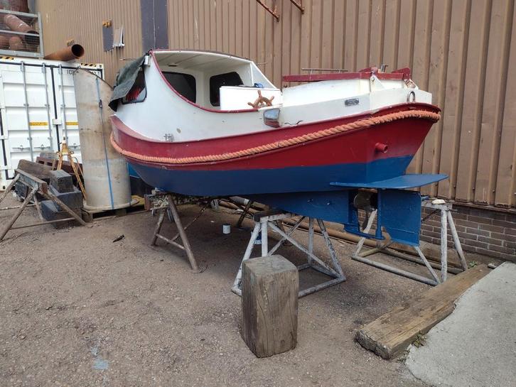 Leuke Duwboot - Recentelijk Gerenoveerd!, Watersport en Boten, Motorboten en Motorjachten, Ophalen