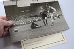 voetbal persfoto Nederlands eftal jaren 50, Verzenden, Gebruikt, Overige binnenlandse clubs, Poster, Plaatje of Sticker