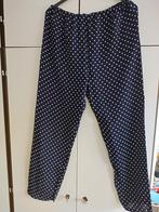 soepel vallende broek, Kleding | Dames, Broeken en Pantalons, Ophalen of Verzenden, Maat 38/40 (M), Blauw