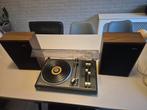 Philips platenspeler + boxen, Audio, Tv en Foto, Platenspelers, Ophalen, Gebruikt, Platenspeler, Philips