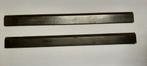 2x Schaafmes 210 x 17,5 x 3 mm voor Houtbewerkers, Doe-het-zelf en Verbouw, Schaafmachines, Ophalen, Zo goed als nieuw