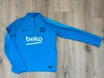 Nike Beko FCB Barcelona Barca trui rits lichtblauw L 152 158, Jongen of Meisje, Trui of Vest, Ophalen of Verzenden, Zo goed als nieuw