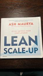 Ash maurya Lean scale-up, Nieuw, Ophalen of Verzenden, Ash maurya