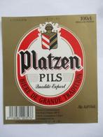 bieretiket Belgie 21-8 (N25) piedboeuf, Ophalen of Verzenden, Gebruikt, Overige typen, Overige merken