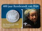 400 jaar Rembrandt van Rijn 5 euro 2006, Postzegels en Munten, Munten | Nederland, Koningin Beatrix, Zilver, Euro's, Ophalen of Verzenden