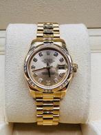 Rolex Datejust 179368 Factory Champagne Diamond Dial - 2001, Goud, Zo goed als nieuw, Polshorloge, Ophalen