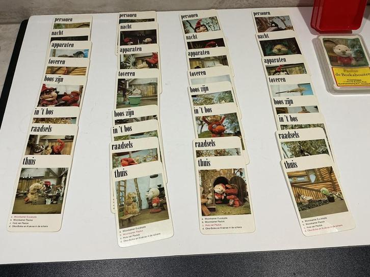 Vintage Kwartet Paulus de Boskabouter. Jumbo.1974., Verzamelen, Speelkaarten, Jokers en Kwartetten, Gebruikt, Kwartet(ten), Verzenden