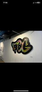 FCG FC Groningen graffiti bord, Sport en Fitness, Voetbal, Maat XL, Ophalen