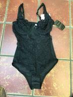 Soho collection body karin in een kanten dessin voor dames., Soho collection body karin in een kanten dessin voor dames., Zwart