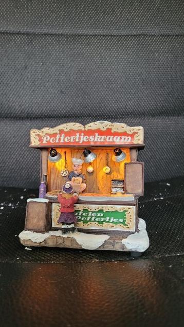 kerstdorp poffertjes kraam beschikbaar voor biedingen