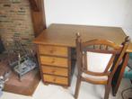Compact bureau met laden 116x75cm, leuke vintage werkplek, Ophalen, Zo goed als nieuw, Bureau