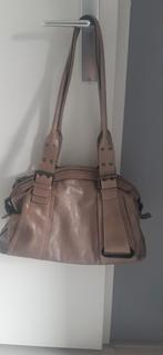 Claudio Ferrici tas + portemonnee, Gebruikt, Beige, Minder dan 40 cm, Minder dan 35 cm