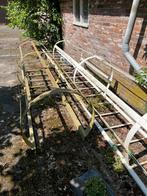 Kooiladder geveltrap 5.57 meter 20 treden 55 cm br, Ophalen, Nieuw, Trap, 4 meter of meer