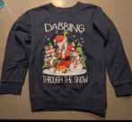 Kersttrui met Dabbing Santa - Maat 8/10, Kinderen en Baby's, Kinderkleding | Maat 128, Ophalen of Verzenden, Zo goed als nieuw