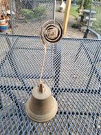 Oude bronzen winkel deurbel - Vintage, Ophalen of Verzenden, Gebruikt