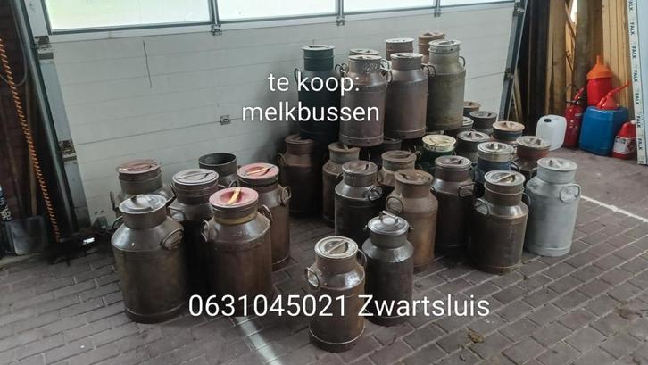 Melkbus carbidbus melkbussen carbidschieten, Diversen, Rommelmarktspullen, Zo goed als nieuw, Ophalen